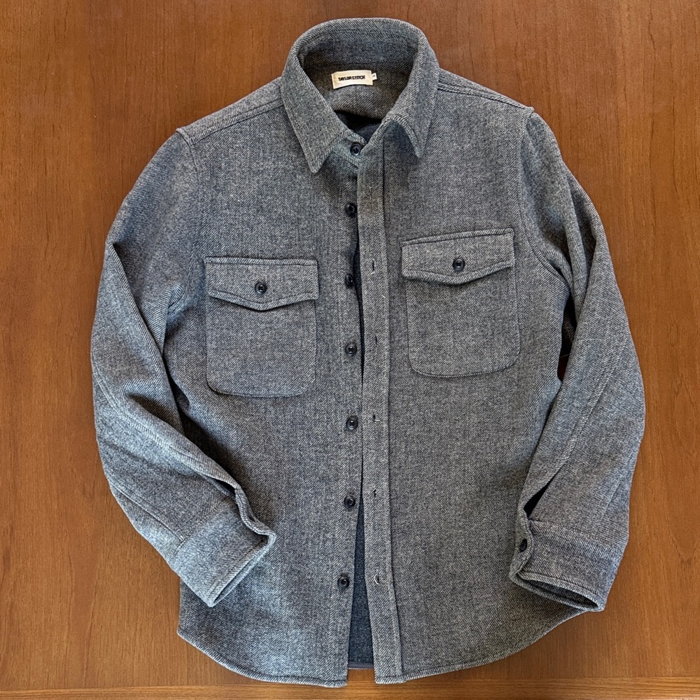 Taylor Stitch Maritime shirt jacket. Men’s size 40